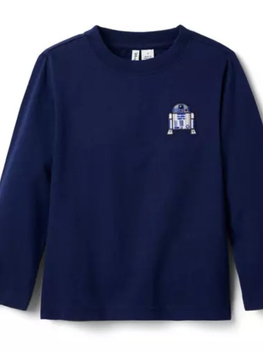 Janie and Jack x Star Wars- Navy Long-Sleeve Star Wars R2-D2 Shirt